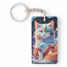 クリスタルファンタジーの猫アートワーク