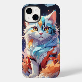クリスタルファンタジーの猫アートワーク Case-Mate iPhone 14ケース