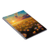 クリスタルフィールドと星空ノート ノートブック (右側)