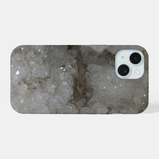 クリスタルフォンケース iPhone 15ケース (裏面横)