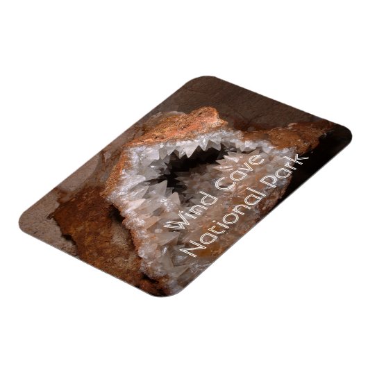 クリスタルフォーメーションウィンドケーブ国立公園SD マグネット (左側)