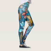 クリスタルフラワーレギンス- かわいらし レギンス