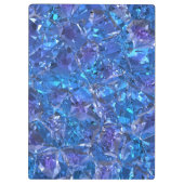 クリスタルブルーとパープル クリップボード (裏面)