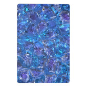 クリスタルブルーとパープル ミニクリップボード (裏面)