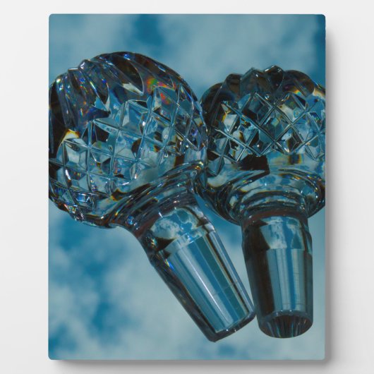 クリスタルブルーの空の向こう フォトプラーク (正面)