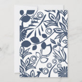 クリスタルブルークインセアニラ招待状 招待状 (裏面)