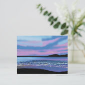 クリスタルブルー水 ポストカード (スタンド正面)