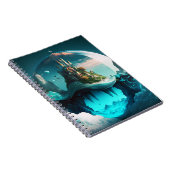 クリスタルボールに入った城 ノートブック (右側)