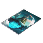 クリスタルボールに入った城 ノートブック (左側)