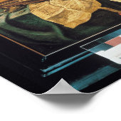 クリスタルボールを持つバニタス ポスター (角)