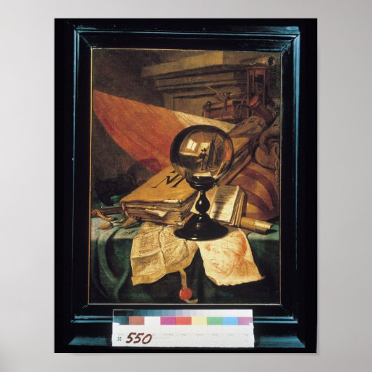 クリスタルボールを持つバニタス ポスター (正面)