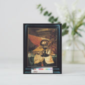 クリスタルボールを持つバニタス ポストカード (スタンド正面)