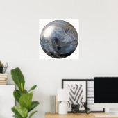 クリスタルボールウルフポスター ポスター (ホームオフィス)