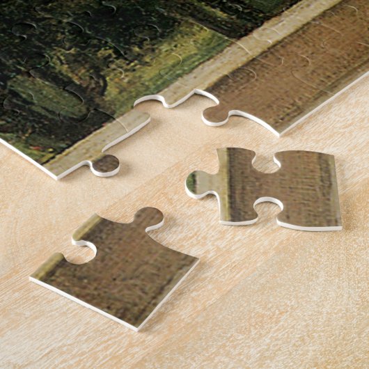 クリスタルボールウーマンウォーターハ絵画ウス ジグソーパズル (側面)