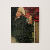 クリスタルボールウーマンウォーターハ絵画ウス ジグソーパズル (縦)