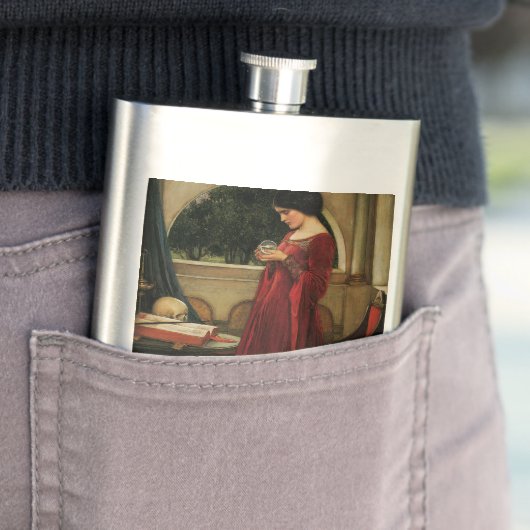 クリスタルボールウーマンウォーターハ絵画ウス フラスク (インサイチュ)