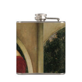 クリスタルボールウーマンウォーターハ絵画ウス フラスク (裏面)