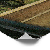 クリスタルボールウーマンウォーターハ絵画ウス ポスター (角)