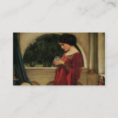 クリスタルボールウーマンウォーターハ絵画ウス 名刺 (裏面)