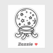 クリスタルボールドードル シール (シート)