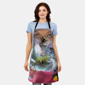 クリスタルボールハロウィッチエプロン エプロン (着用した状態)