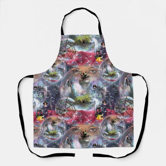 クリスタルボールハロウィーンウィッチ エプロン (正面)