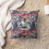 クリスタルボールハロウィーンウィッチ クッション (ブランケット)