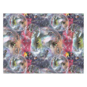 クリスタルボールハロウィーンウィッチ テーブルクロス (正面(横))