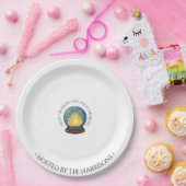 クリスタルボールハロウィーンディナープレート ペーパープレート (パーティー)