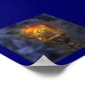 クリスタルボールプリント/ポスター ポスター (角)