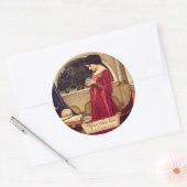 クリスタルボールプレラファエリート蔵書票 ラウンドシール (封筒)