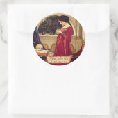 クリスタルボールプレラファエリート蔵書票 ラウンドシール (バッグ)