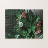 クリスタルボール付き緑 ジグソーパズル (横)