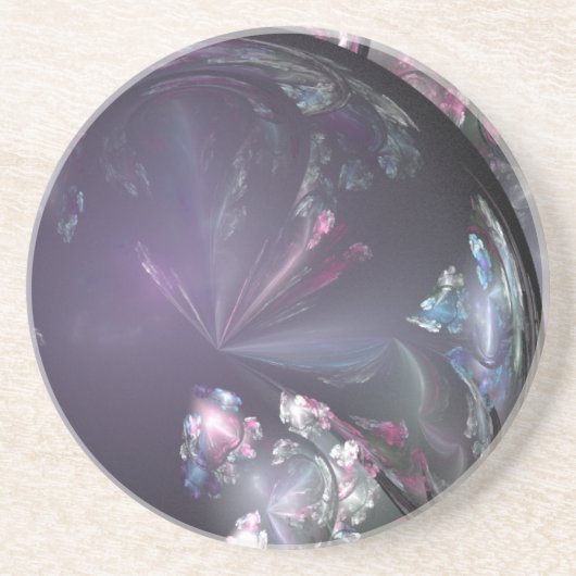 クリスタルボール砂岩コースター コースター (正面)