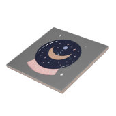 クリスタルボール神秘的なサイキック タイル (側面)