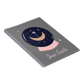 クリスタルボール神秘的なサイキック ノートブック (右側)