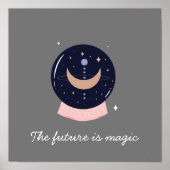 クリスタルボール神秘的なサイキック ポスター (正面)