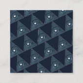 クリスタルボール、サイキック – 中 – 透視 スクエア名刺 (裏面)