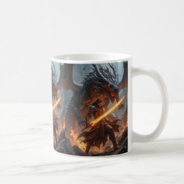 クリスタルボール・ドラゴン層 – ファイアボーン・ヒーロー コーヒーマグカップ