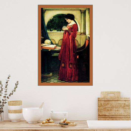 クリスタルボール ポスター (キッチン)