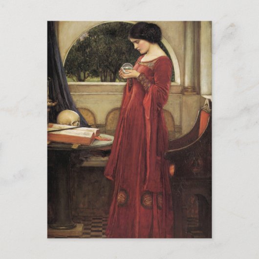 クリスタルボール ポストカード (正面)