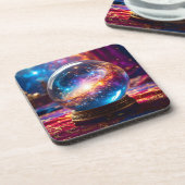 クリスタルボール – 私はあなたの未来に宇宙のイベントを見る コースター (左側)