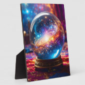 クリスタルボール – 私はあなたの未来に宇宙のイベントを見る フォトプラーク (側面)