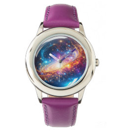 クリスタルボール – 私はあなたの未来に宇宙のイベントを見る 腕時計