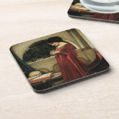 クリスタルボールbyジョン・ウィリアム・ウォーターハウス コースター (左側)