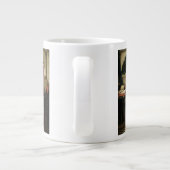 クリスタルボールbyジョン・ウィリアム・ウォーターハウス ジャンボコーヒーマグカップ (裏面)