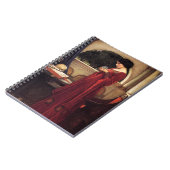 クリスタルボールbyジョン・ウィリアム・ウォーターハウス ノートブック (左側)