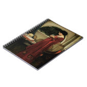 クリスタルボールbyジョン・ウィリアム・ウォーターハウス ノートブック (左側)