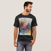 クリスタルマウンテングラフィック Tシャツ (正面フル)