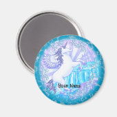 クリスタルマウンテンペガサス マグネット (正面/裏面)